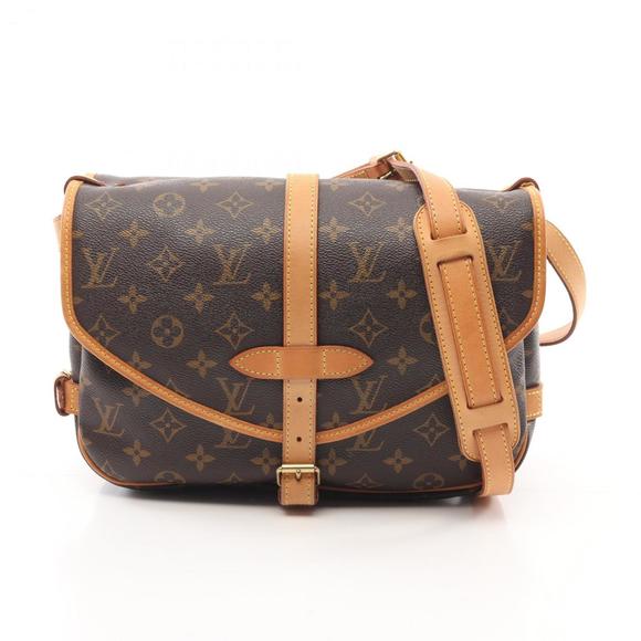 Louis Vuitton Saumur 30 Shoulder Bag, Coated Canvas and Leather, Monogram, Women - Picture 1 of 10